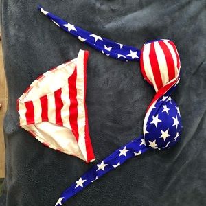 USA America bikini